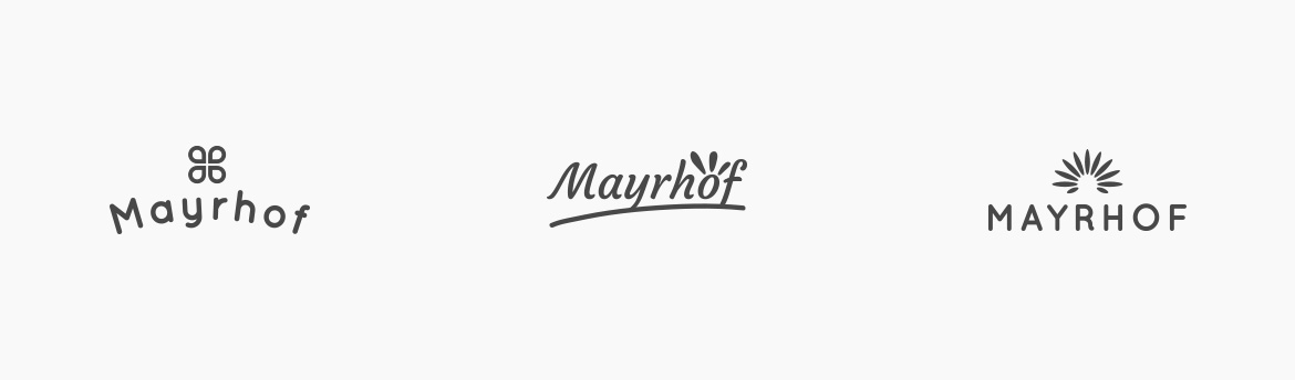 Mayrhof Urlaub auf dem Bauernhof, Corporate Design, Logo, Webdesign